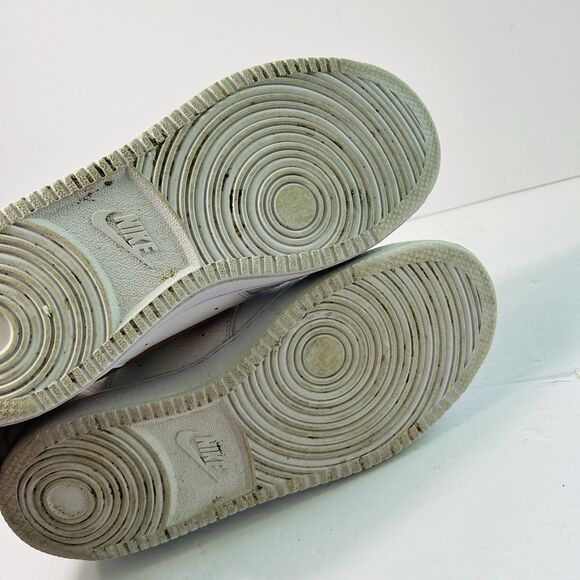 Nike Court Vision Low White Orange Womens Size 8 1/2 Sneakers EU 40 2021 - Picture 9 of 9